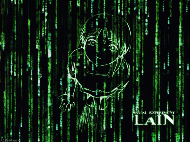 Holographic hooded woman character poster free wallpaper for desktop - medium preview image