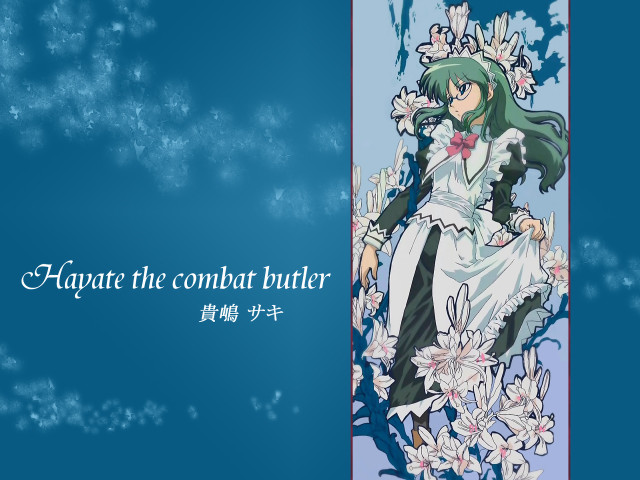 Woman white dress flowers blue free wallpaper - medium preview image