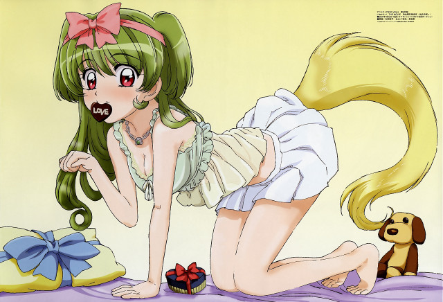 Cartoon woman dog teddy alice free wallpaper - medium preview image