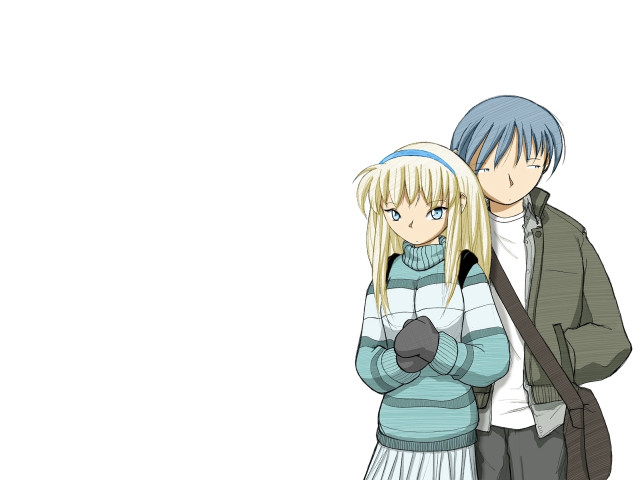 Blue haired man alice prin free wallpaper - medium preview image