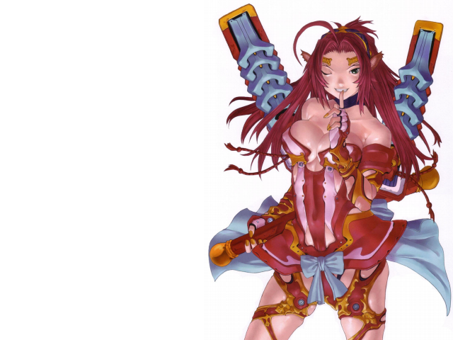 Woman wings sword costume armor free wallpaper - medium preview image
