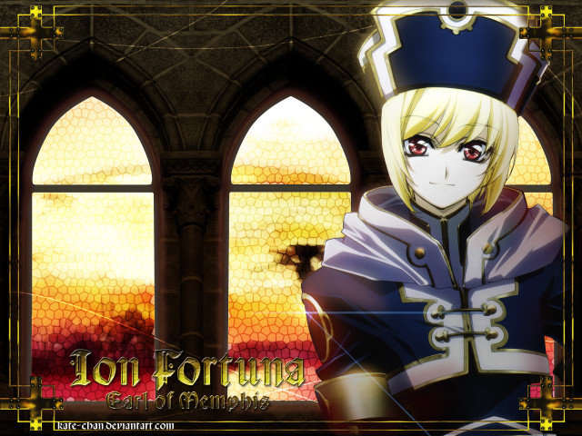 Anime character window sword blonde free wallpaper - medium preview image