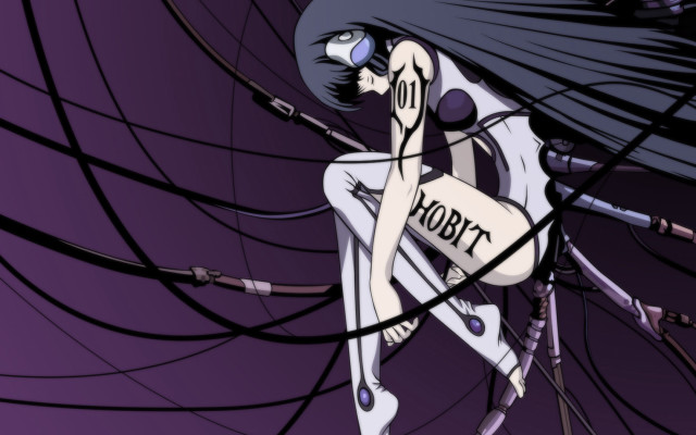 Cartoon hobit android cyberpunk robot free wallpaper - medium preview image