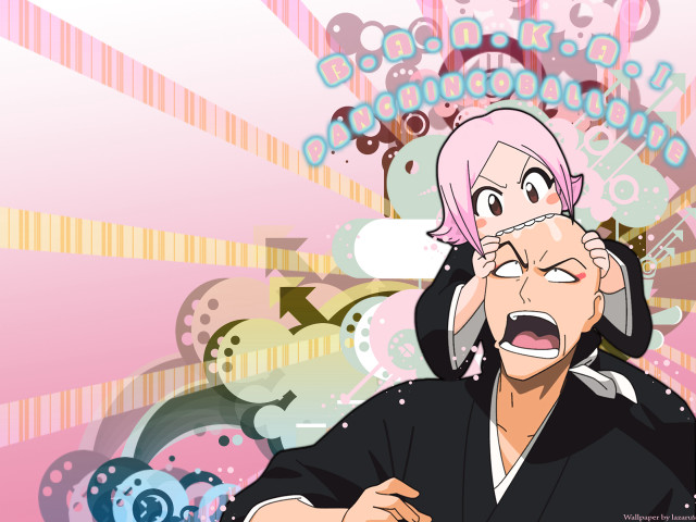 Pink hair man kimono birthday free wallpaper - medium preview image