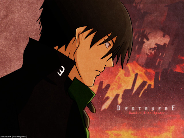 Man black hair green coat free wallpaper - medium preview image