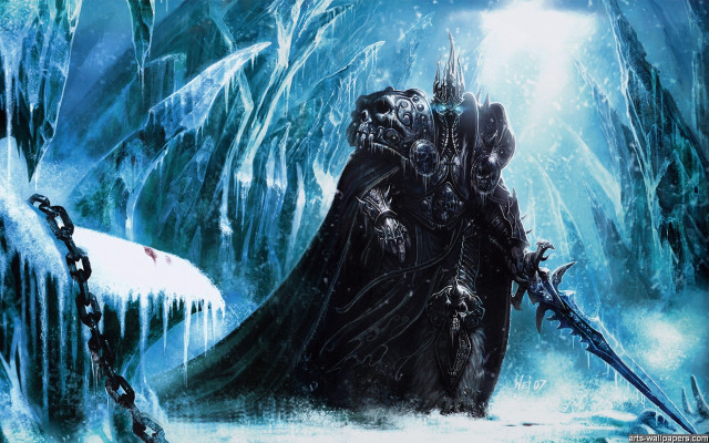 Man black cloak sword snowy #2 free wallpaper - medium preview image