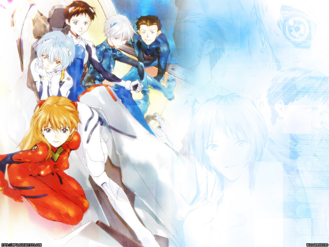 Anime characters blue background baioken free wallpaper - medium preview image