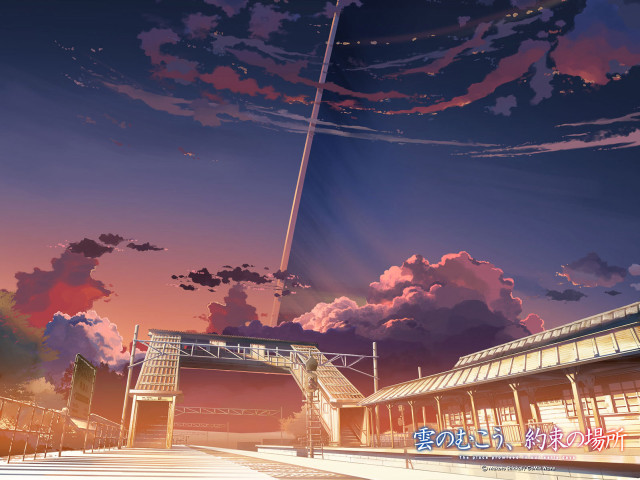 Sky clouds building skyline dusk free wallpaper - medium preview image