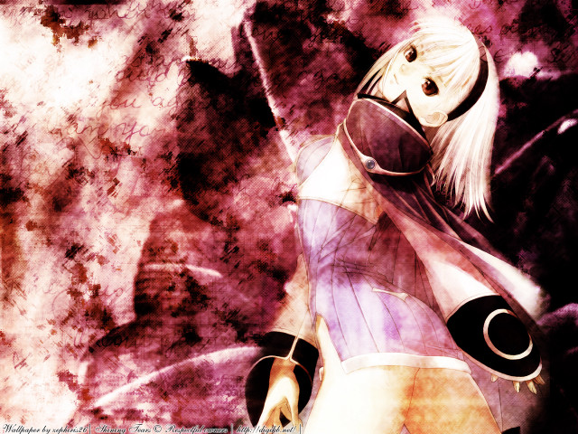 Purple woman gun anime fantasy free wallpaper - medium preview image