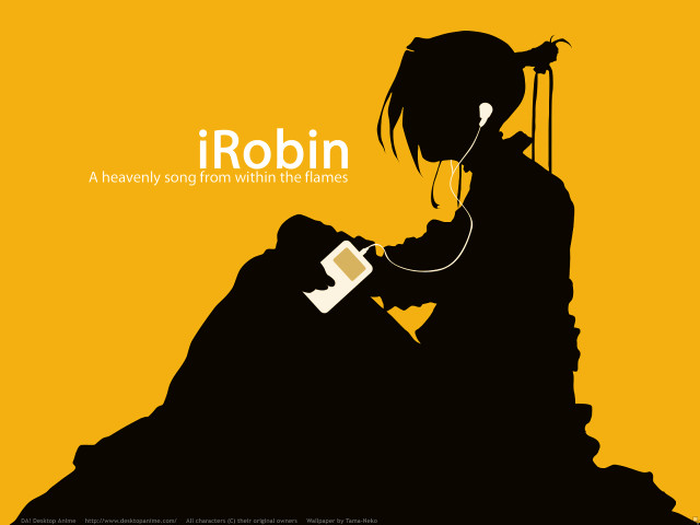 Woman phone earphones sitting music free wallpaper - medium preview image