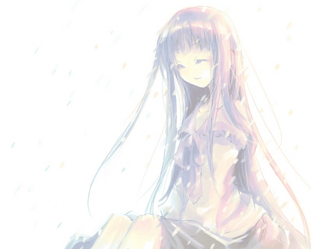 Rainy woman alice prin impressionism free wallpaper - medium preview image