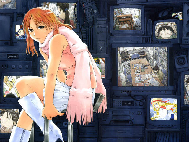 Girl tvs eizan kikukawa manga free wallpaper - medium preview image