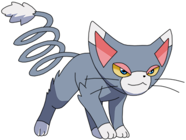 Gray cat yellow eyes red #2 free wallpaper - medium preview image