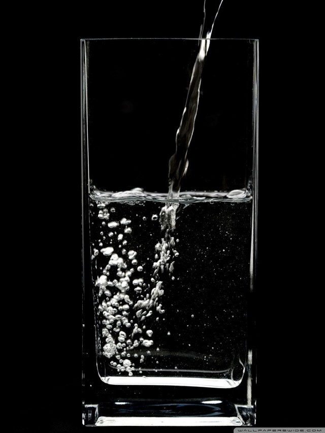 Glass water astronaut night sky free wallpaper - medium preview image