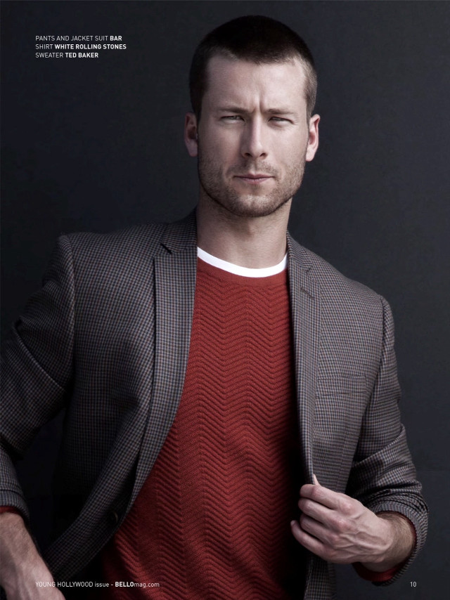 Man redshirt grayjacket portrait realistic free wallpaper - medium preview image