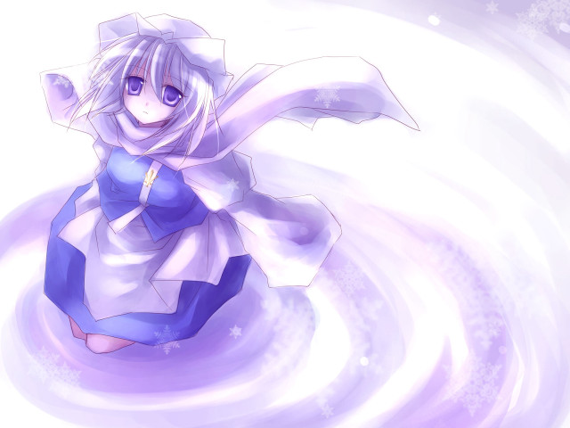 Alice prin floating pond misty free wallpaper - medium preview image
