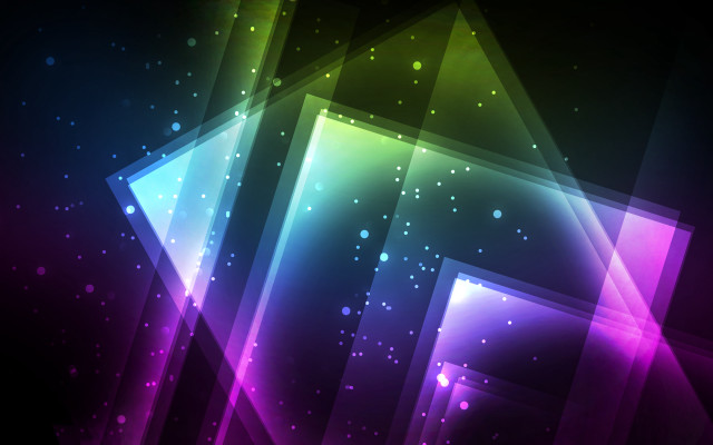 Colorful abstract background triangle dots free wallpaper - medium preview image