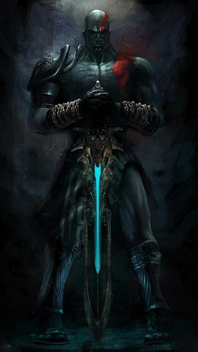 Man sword demon back action #2 free wallpaper - medium preview image