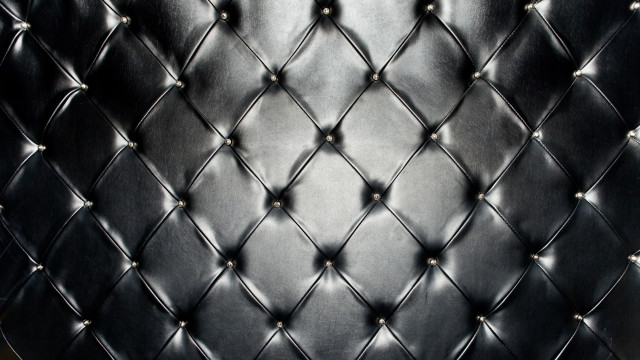 Black leather diamond pattern honeycomb free wallpaper - medium preview image