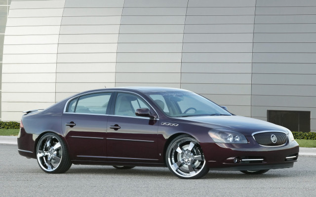 Maroon car building large window free wallpaper - medium preview image