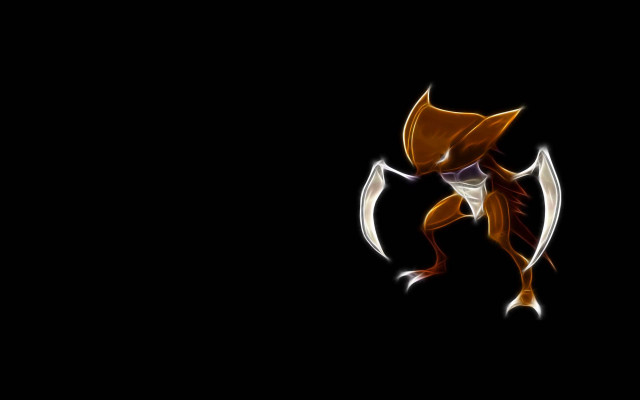 Dark background stylized orange white free wallpaper - medium preview image