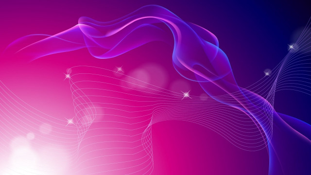 Purple pink wavy lightblue hologram free wallpaper - medium preview image
