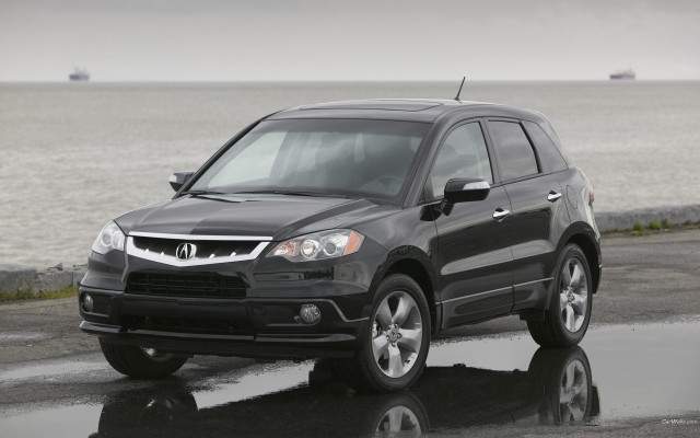 Black suv ocean boat detailed free wallpaper - medium preview image