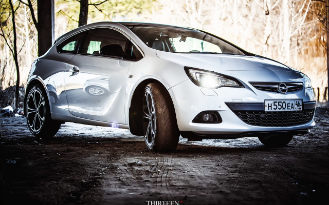 White car parked wooded area free wallpaper - medium preview image