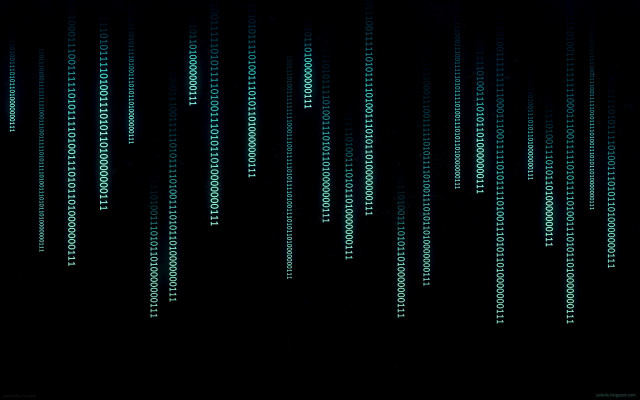 Dark background green white lines free wallpaper - medium preview image