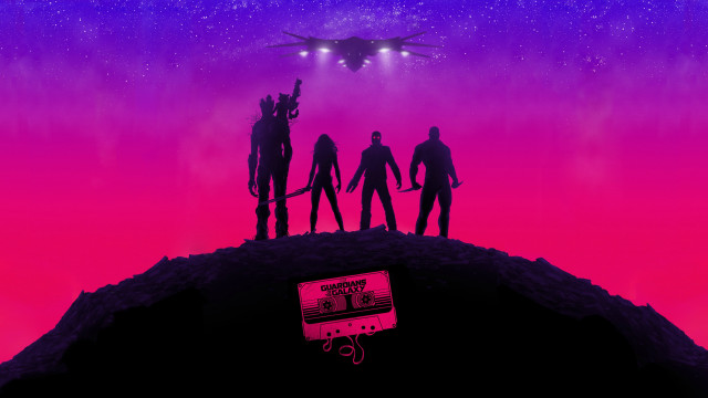 Retro futurism synthwave album cover free wallpaper - medium preview image