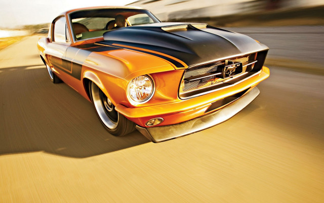 Car cobra headlights photorealistic matte free wallpaper - medium preview image