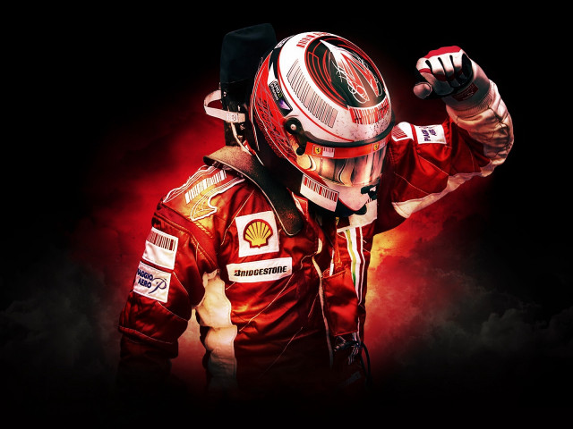 Racing man helmet fist black free wallpaper - medium preview image