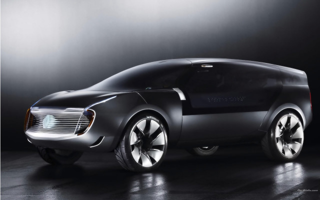 Dark car side light panfuturism free wallpaper for desktop - medium preview image