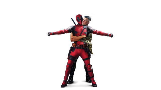 Deadpool man sword glove crossed free wallpaper - medium preview image