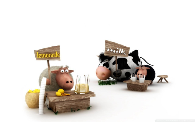 Cows bench sign couple cow free wallpaper - medium preview image