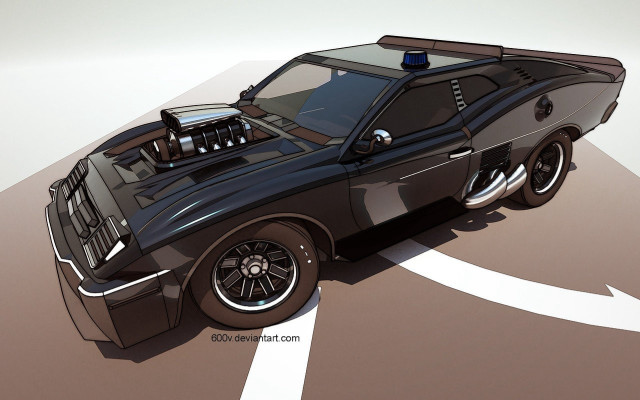 Police cobra car digital rendering free wallpaper - medium preview image