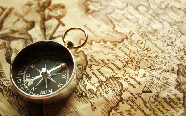 Compass map keychain pathfinder aldus free wallpaper - medium preview image