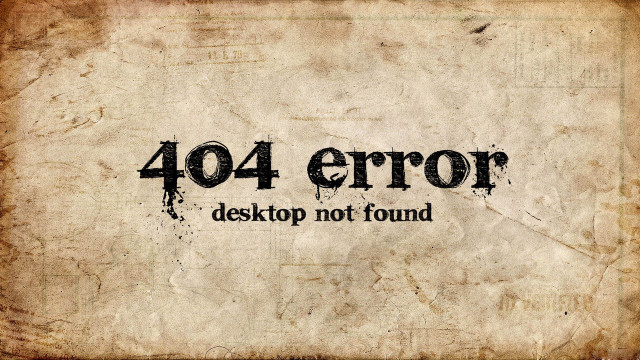 Grungy error not found sign free wallpaper - medium preview image