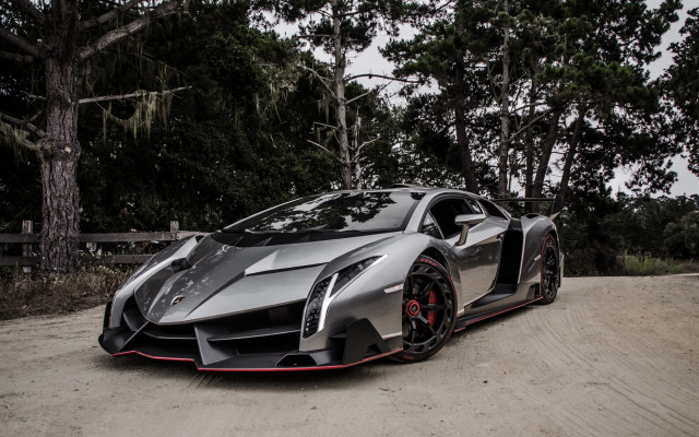 Silver sports car dirt road #8 free wallpaper - medium preview image