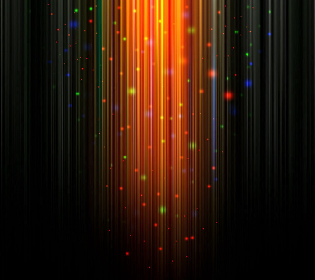Colorful lights black background red free wallpaper - medium preview image