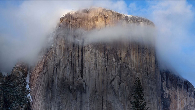 Mountain clouds fog forest river free wallpaper - medium preview image