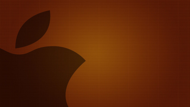 Brown apple leaf background vector free wallpaper - medium preview image