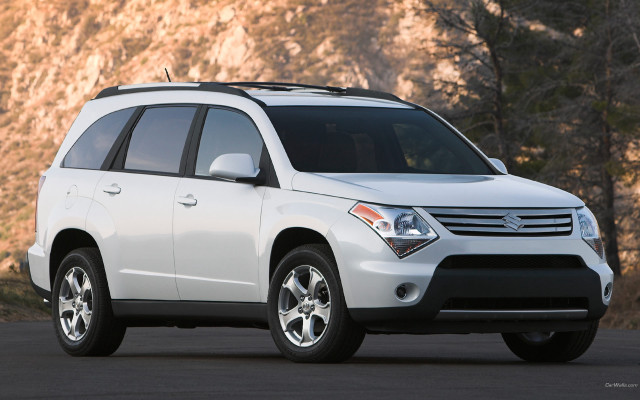 White suv parking lot mountain free wallpaper - medium preview image