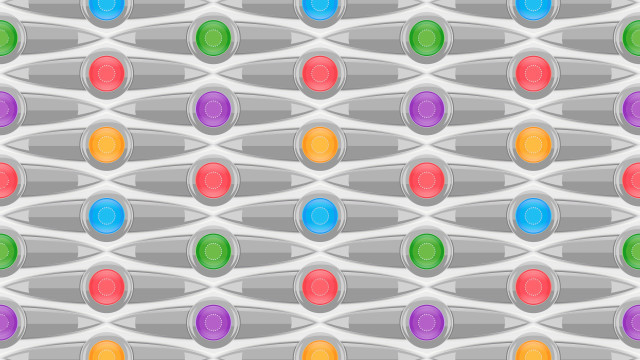 Colored circles gray white background free wallpaper - medium preview image