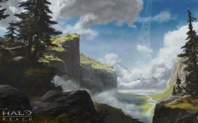 Mountain landscape river distant mountain free wallpaper - medium preview image