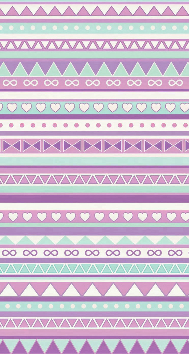 Hearts lines pattern purple background free wallpaper - medium preview image
