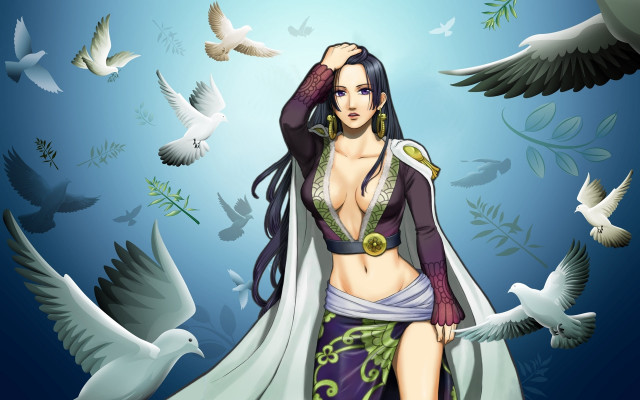 Woman bird fantasy portrait angel free wallpaper - medium preview image