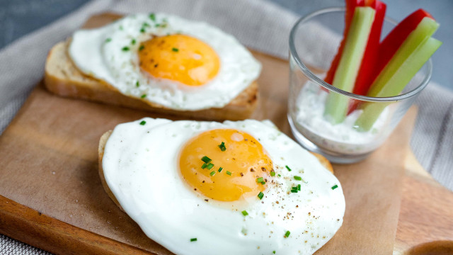 Wooden cutting board eggs pickles #2 free wallpaper - medium preview image