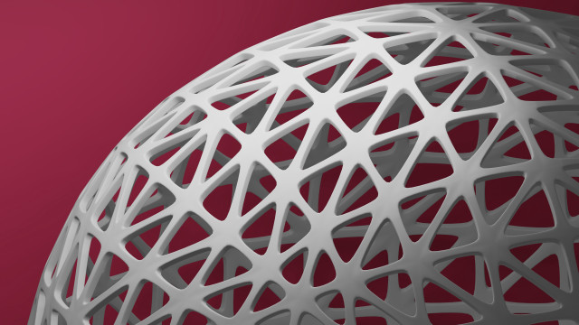 White object red background generative free wallpaper - medium preview image