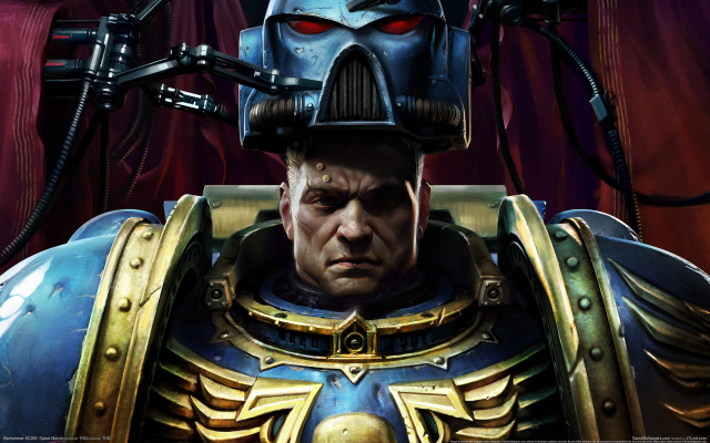 Antipodeans helmet metal armor warhammer free wallpaper - medium preview image